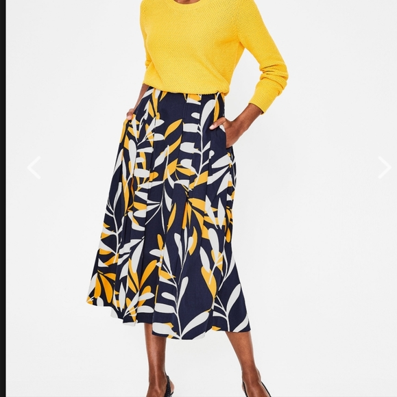 Boden Theodore Pleated skirt - Picture 2 of 6